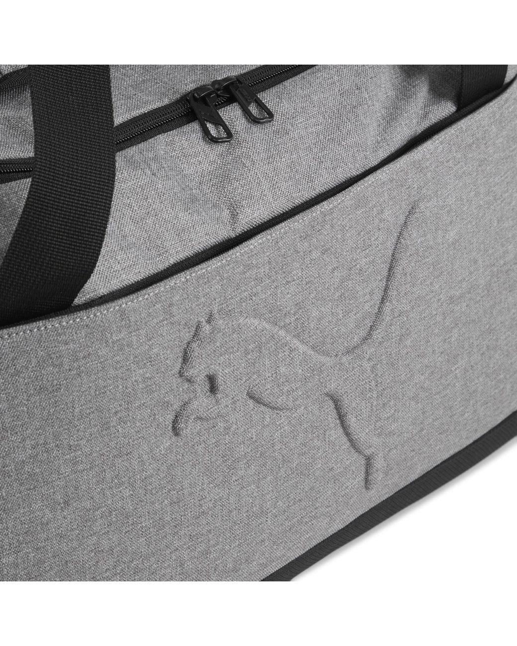 PUMA Gray Buzz Heather 35L Small Sports Bag