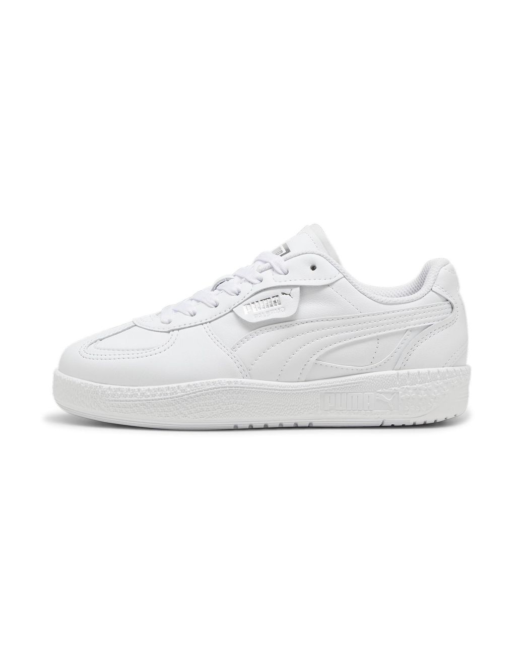 PUMA White Palermo Moda Leather Sneakers