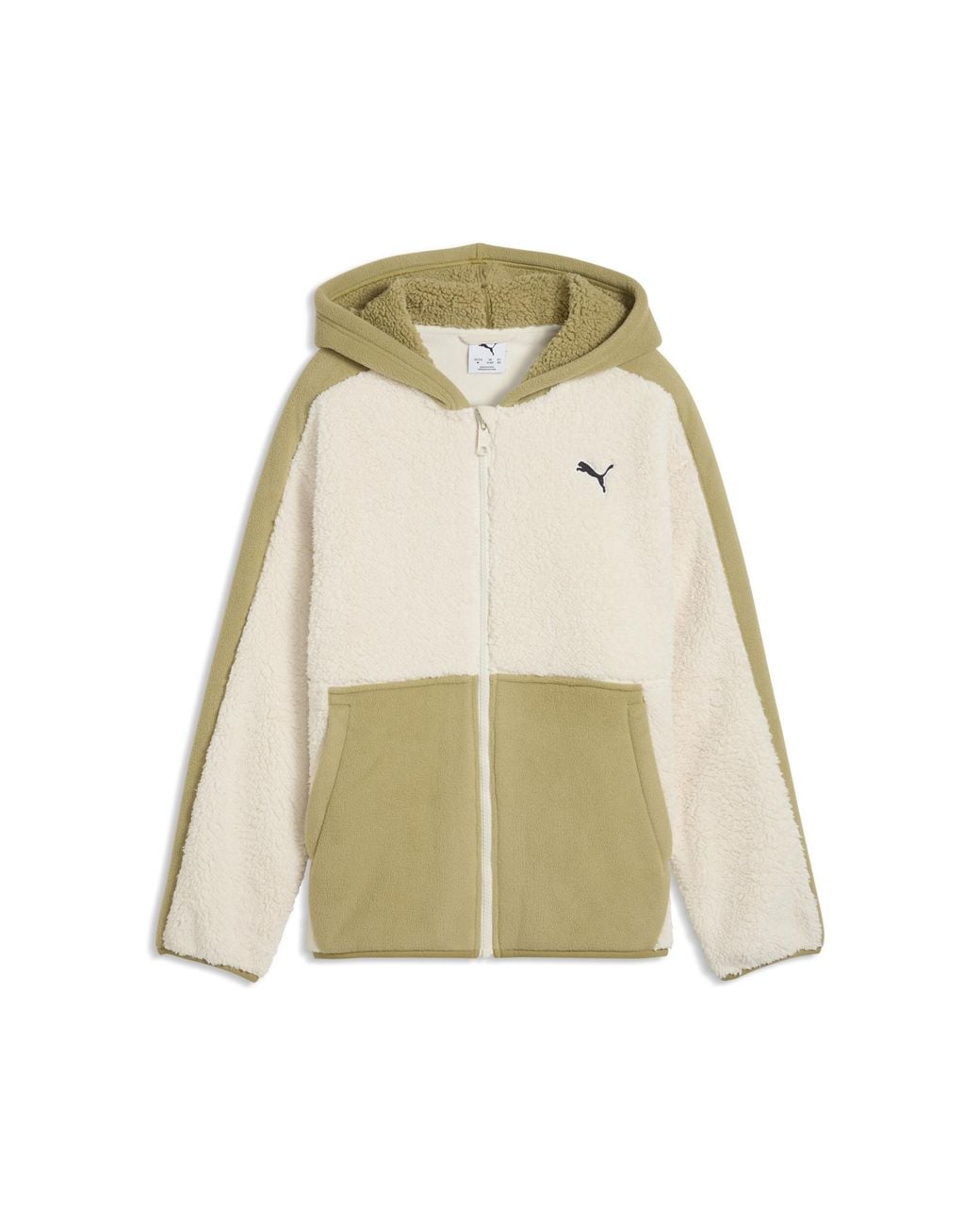Felpa Essentials Elevated Invernale Dal Taglio Morbido Per Ragazzi, Abbigliamento, Bianco di PUMA in White