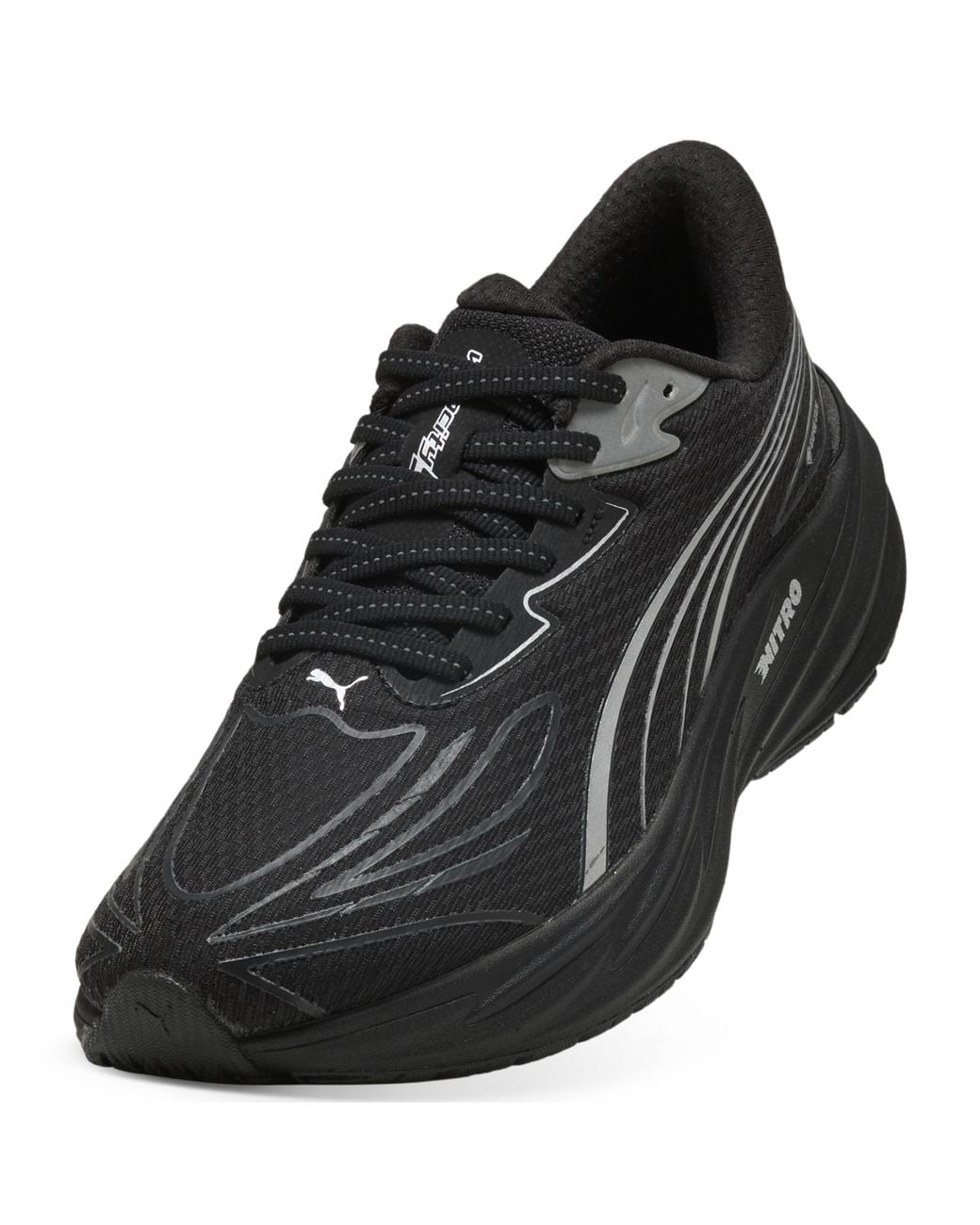PUMA Black Velocity Nitro 5 Gtx Running Shoes