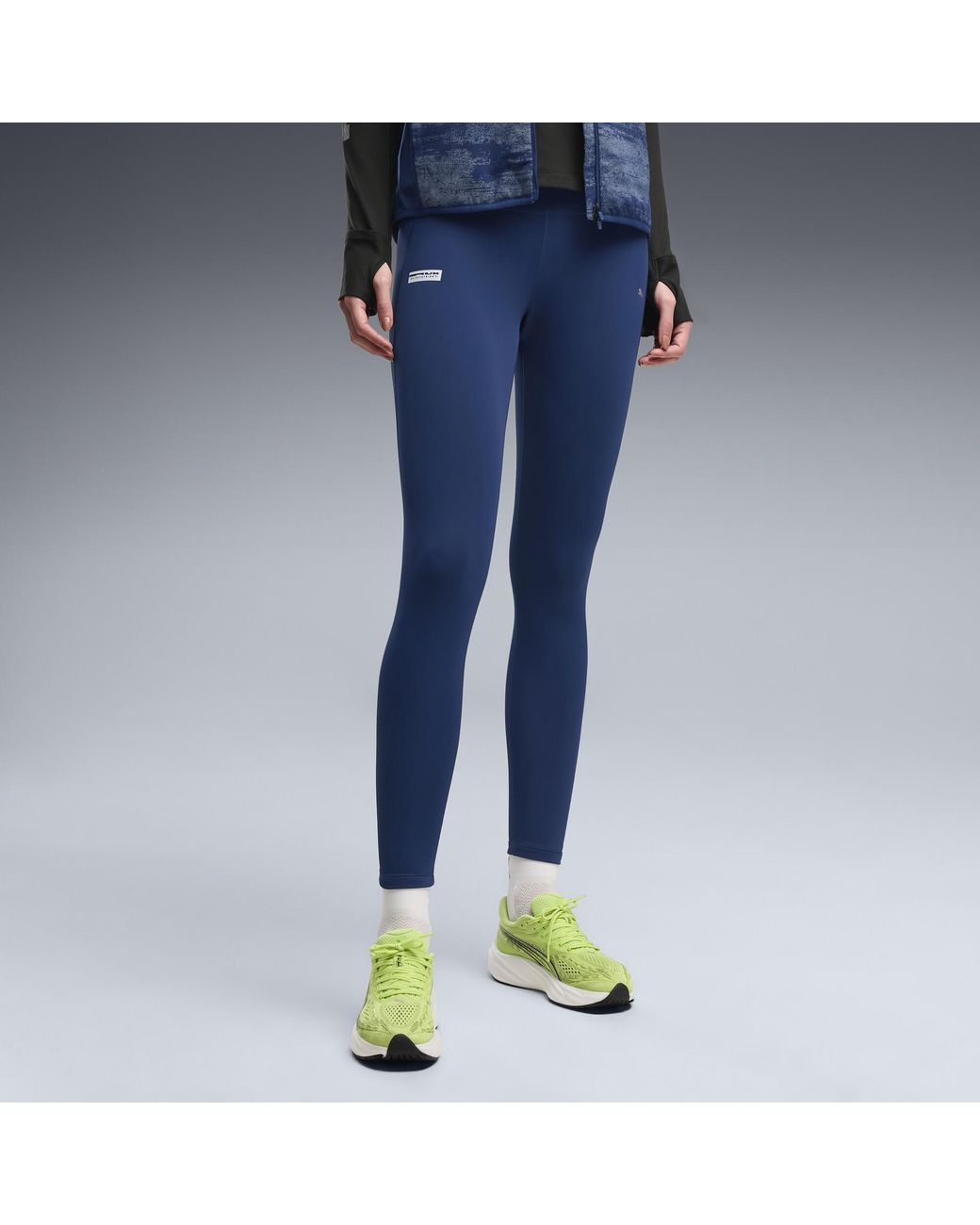 PUMA Blue Brightstride Warmcell Performance Running Insulated Tights