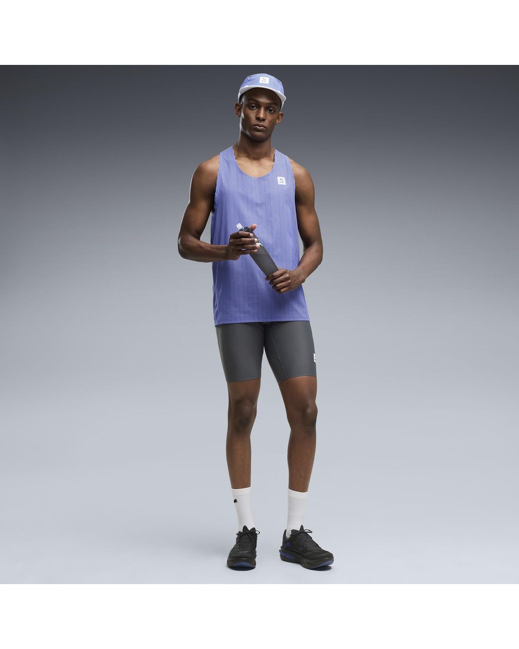 PUMA Gray X Saysky 9" Half Tights for men