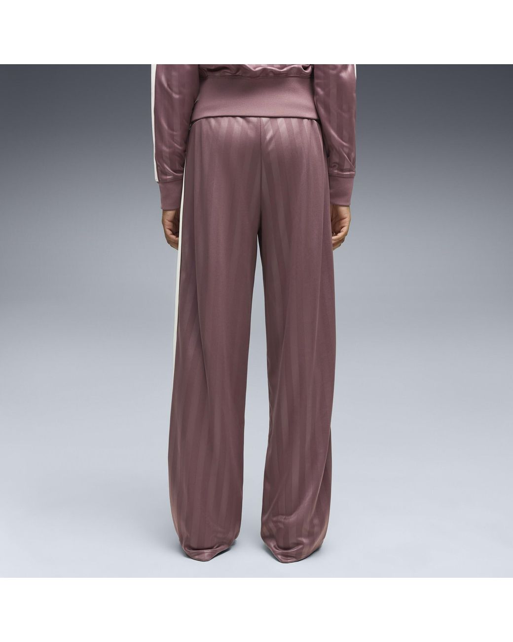 PUMA Purple T7 Relaxed Track Pants