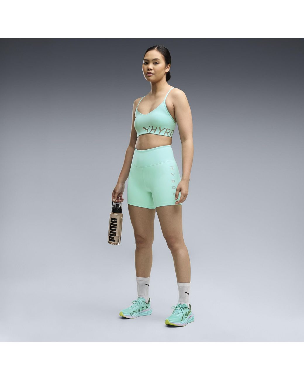 PUMA Green X Hyrox Essentials 5" Short Tights