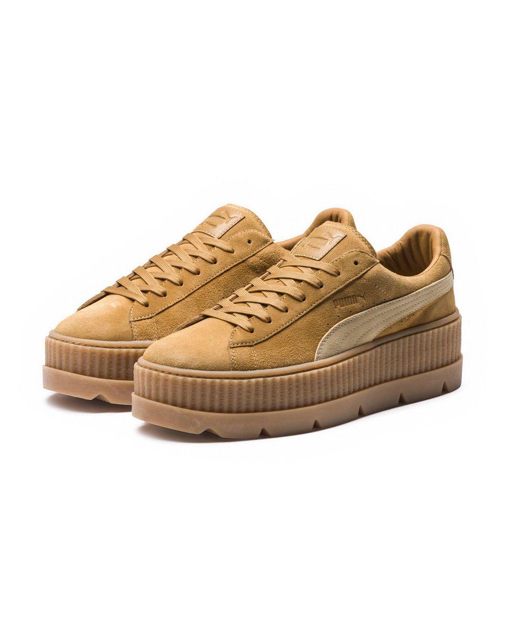 PUMA Fenty Suede Cleated Creeper Men's in Brown for Men Lyst