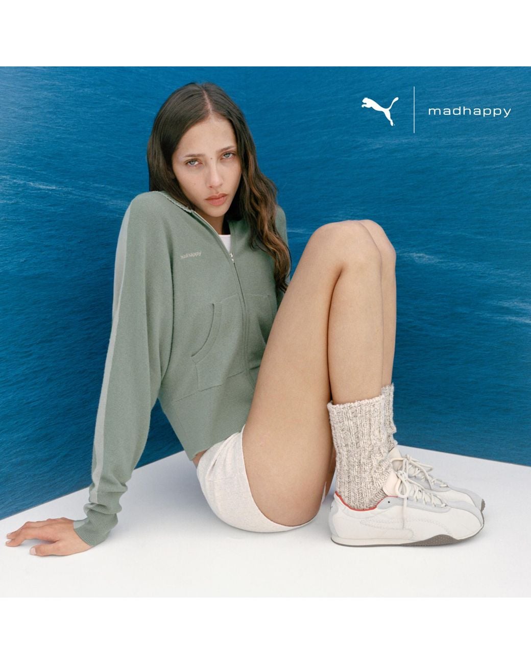 PUMA Green X Madhappy T7 Knitted Jacket