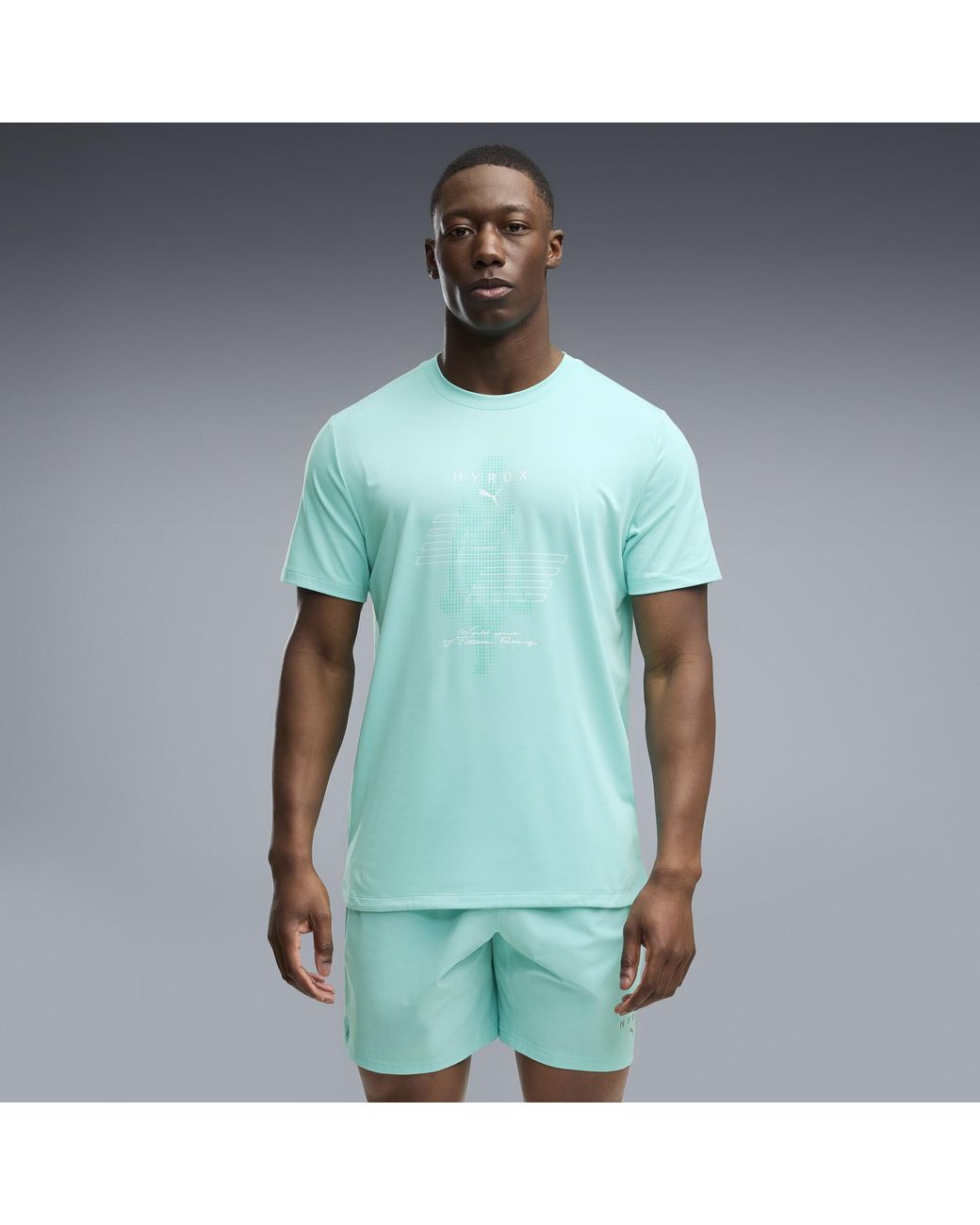 PUMA Blue X Hyrox Cloudspun Thermoadapt T-Shirt for men