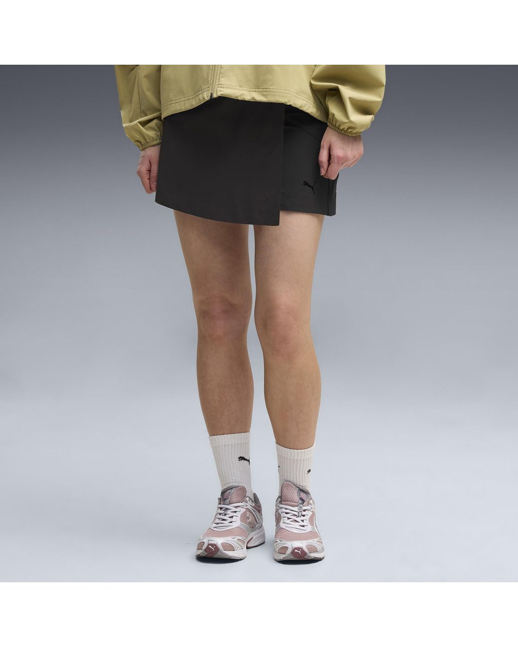 PUMA Black Tech Sense 4-Way Stretch Skirt