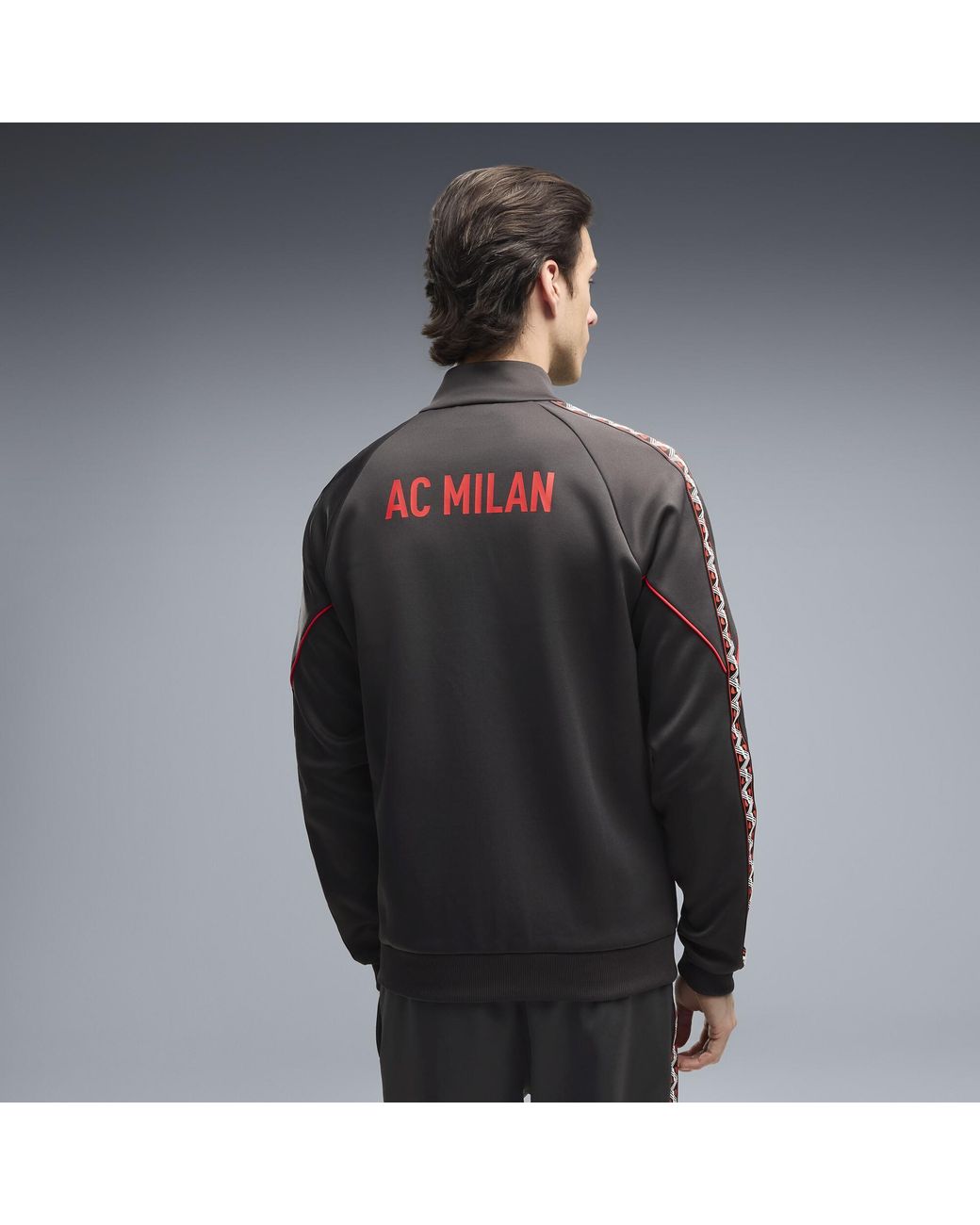 PUMA Black Ac Milan King Anthem Jacket for men