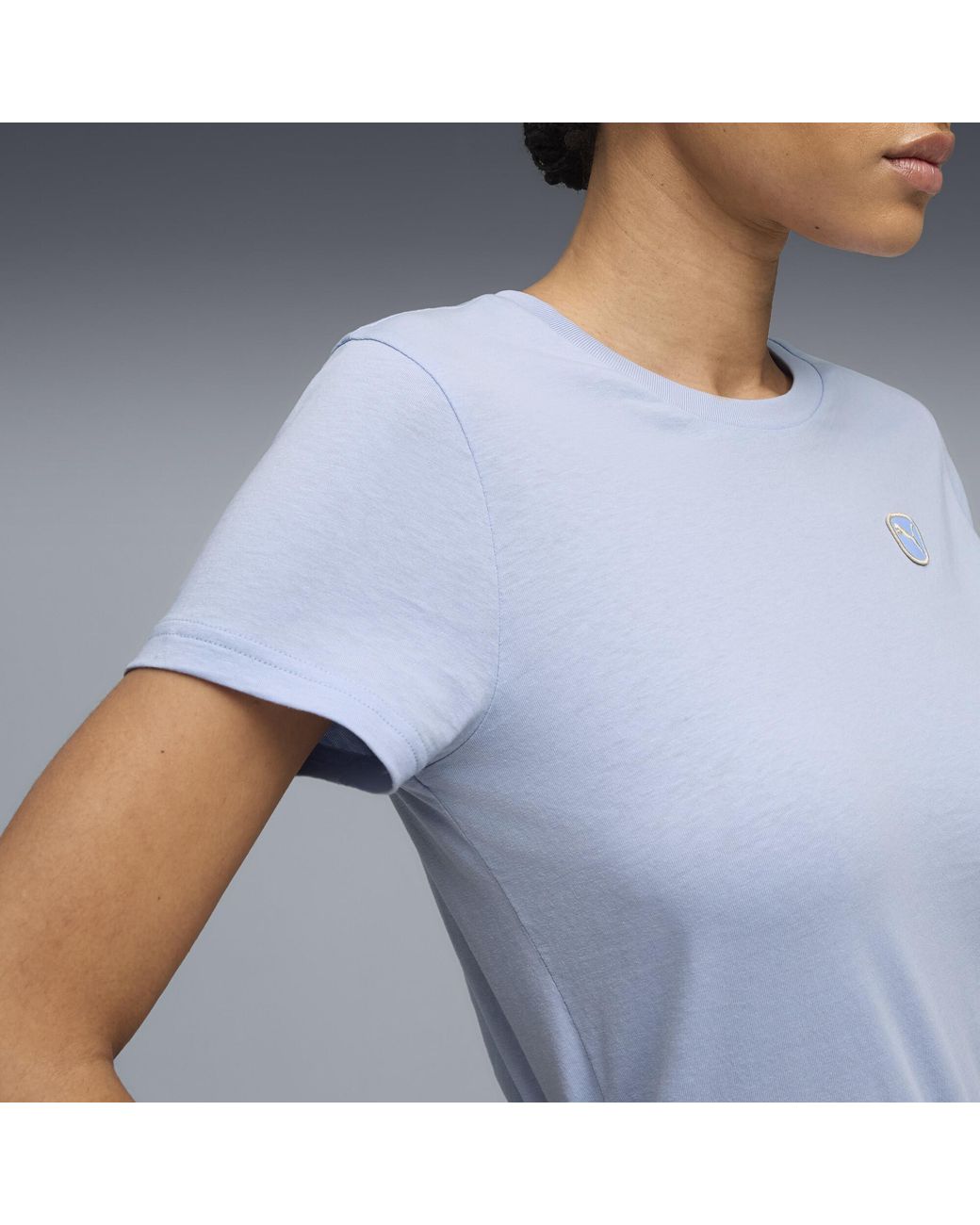PUMA Gray Elevated Essentials T-Shirt