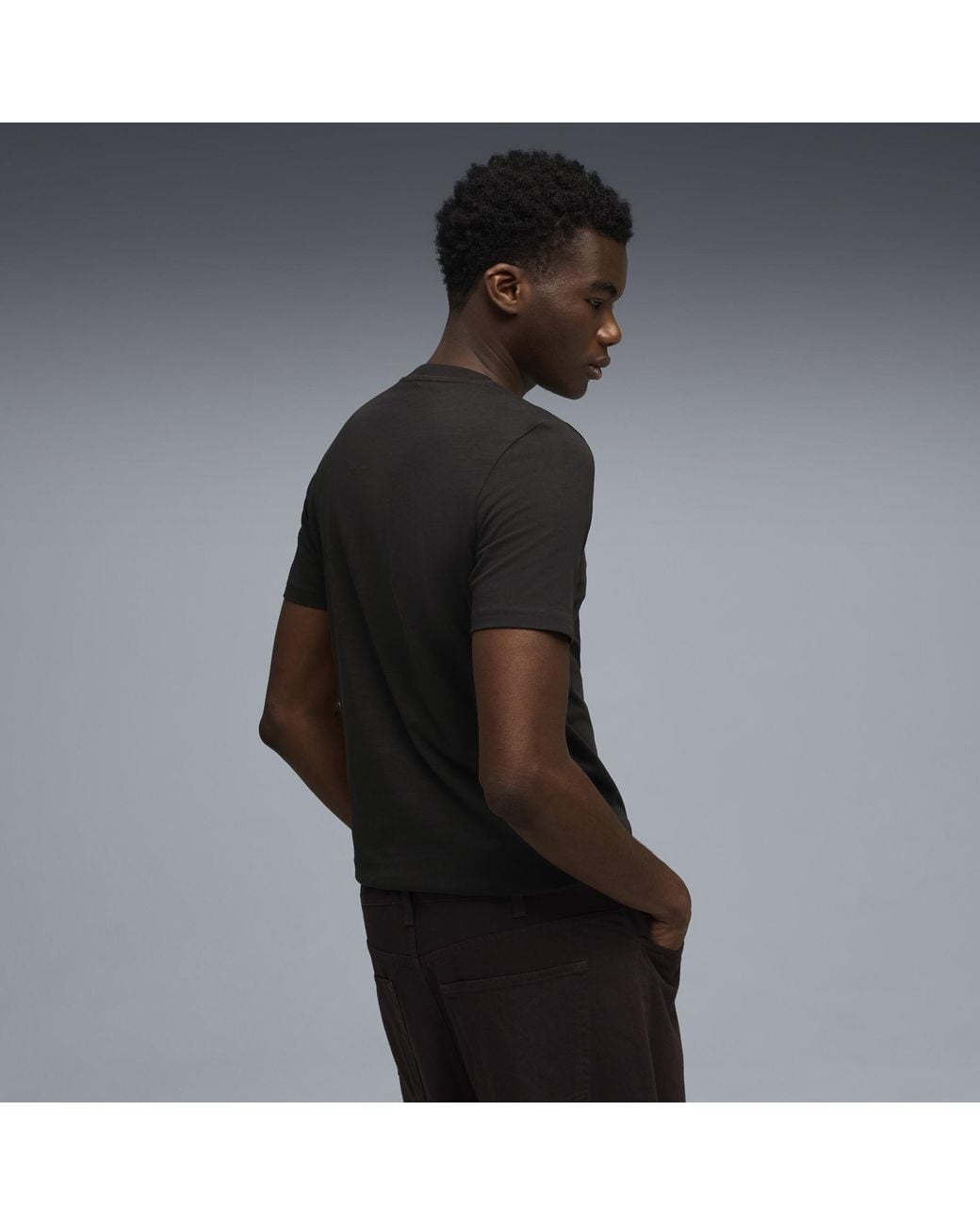 PUMA Black Intersect T-Shirt for men