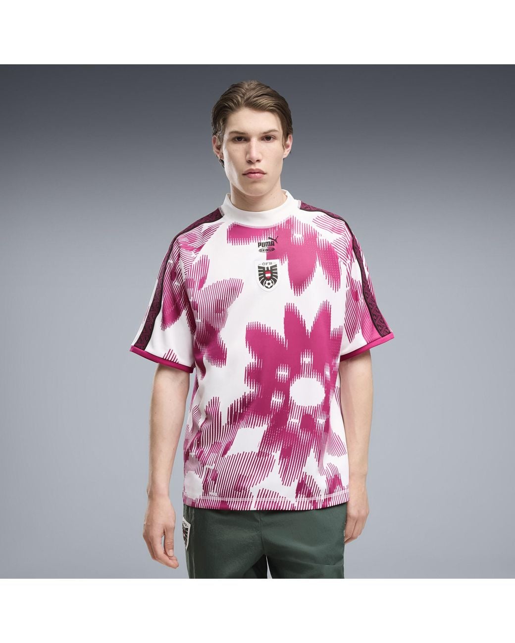 PUMA Purple X Austria X Salehe Bembury King Jersey for men