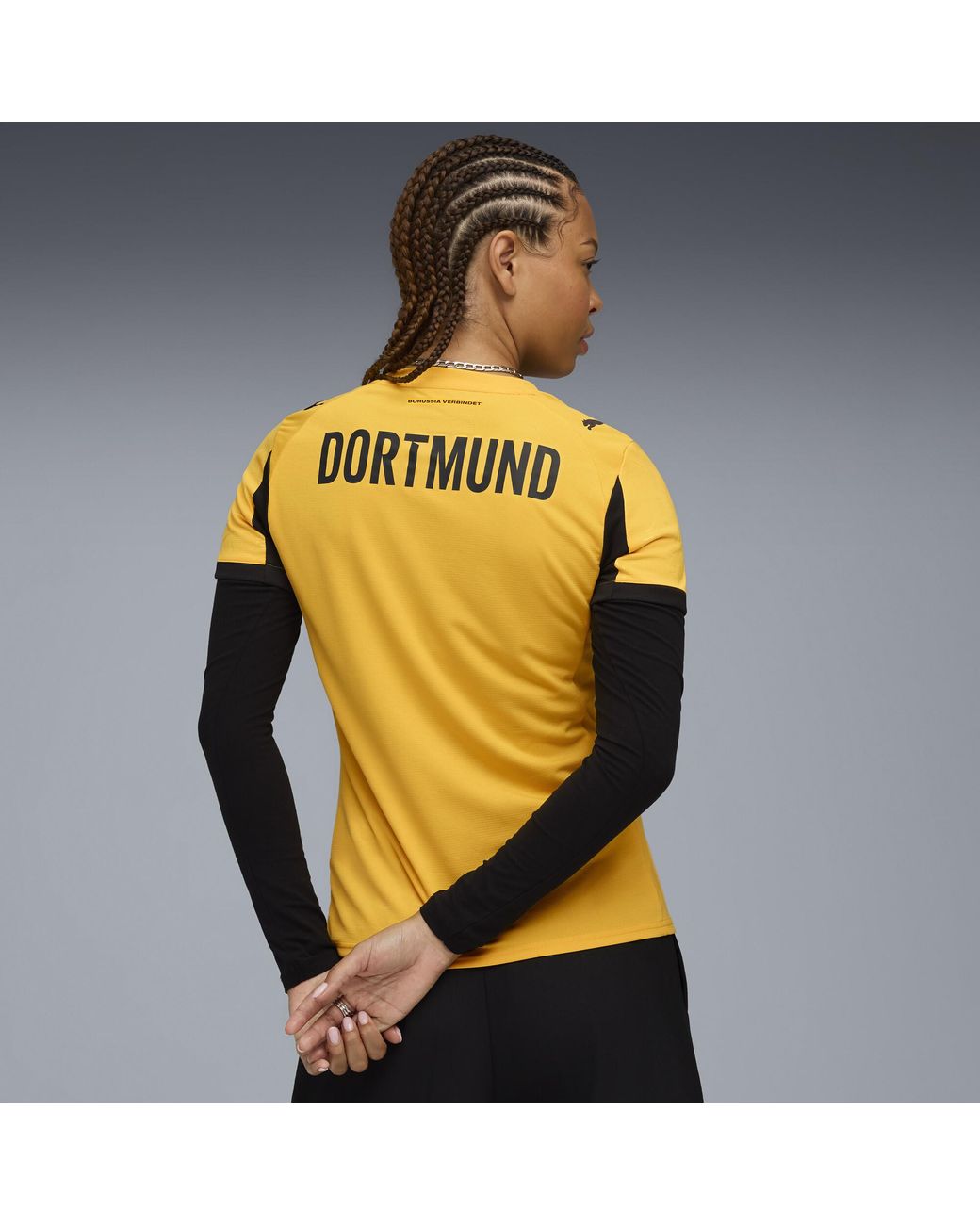 PUMA Yellow Borussia Dortmund 25/26 Cup Jersey