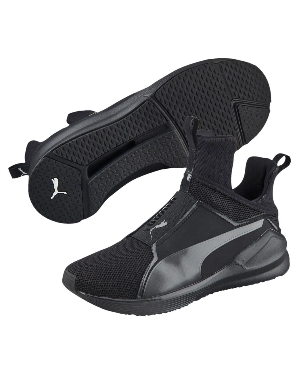 PUMA Rubber Fierce Core Training Shoes in Black | Lyst