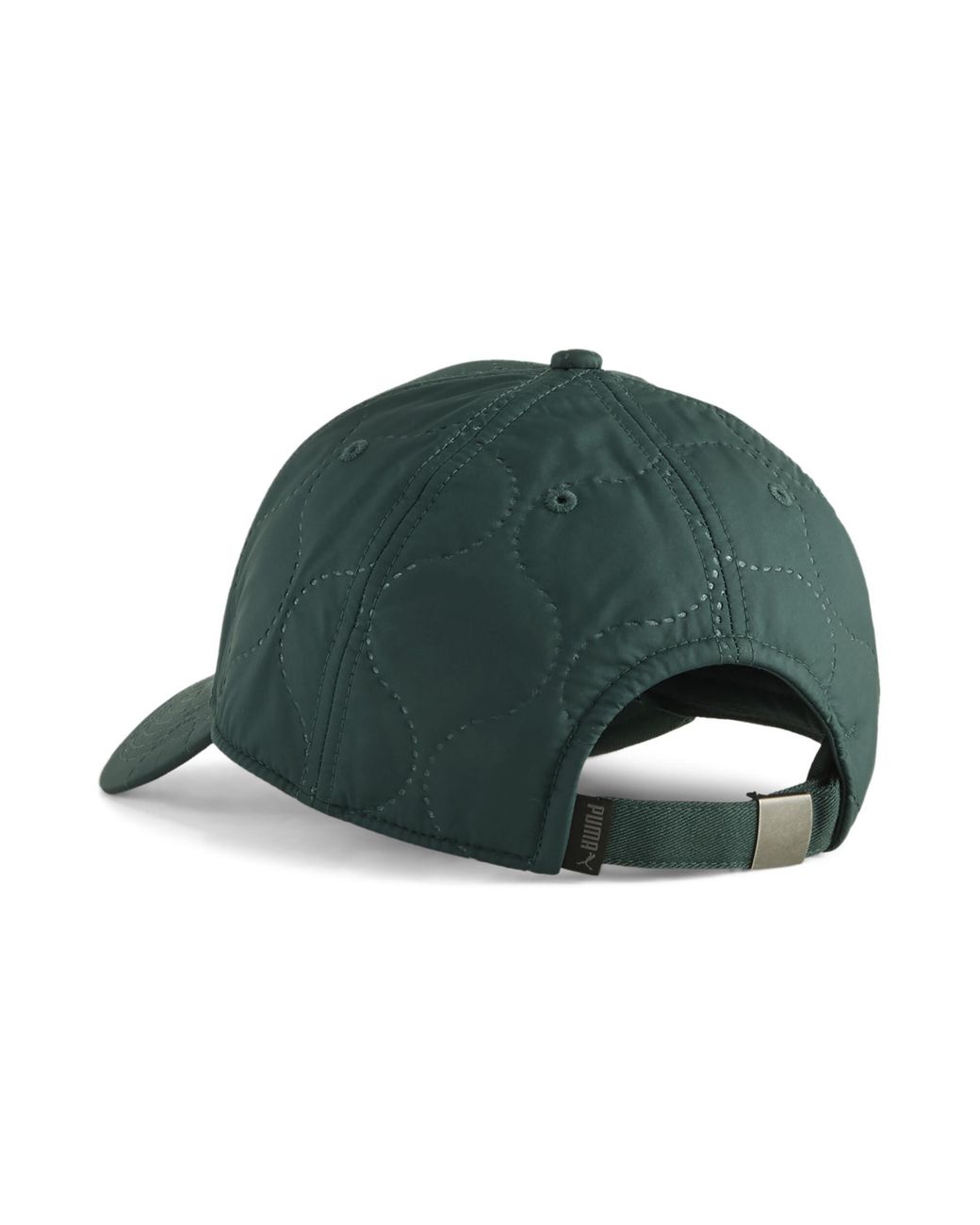 PUMA Green Quilted Adjustable Hat