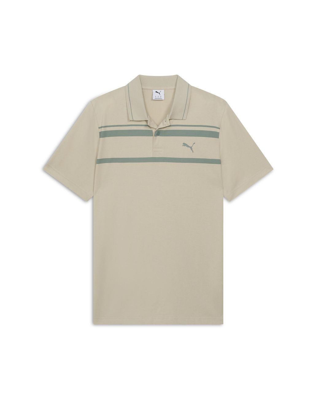 PUMA Gray Ess Elevated Polo Shirt for men