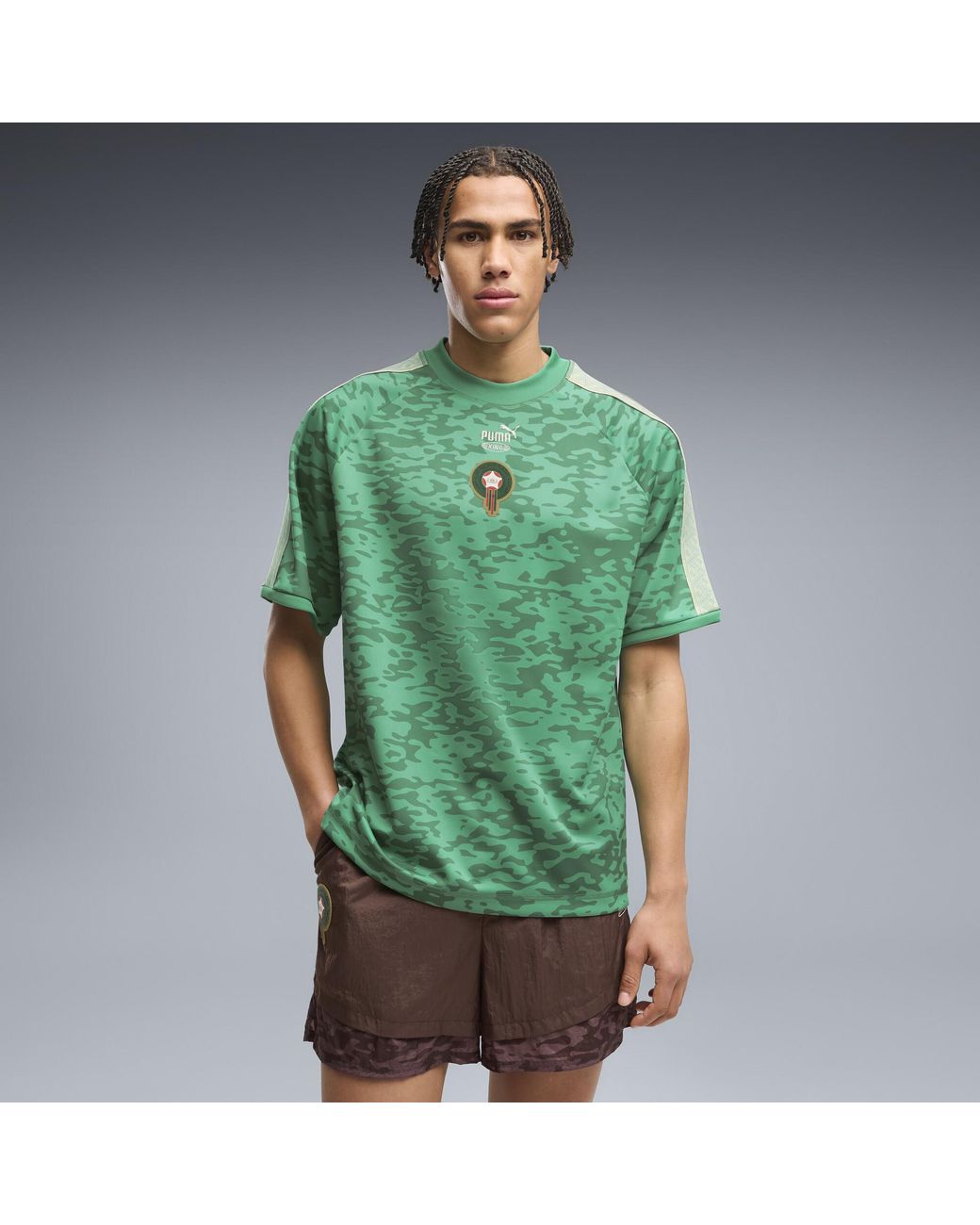PUMA Green X Morocco X Salehe Bembury King Jersey for men