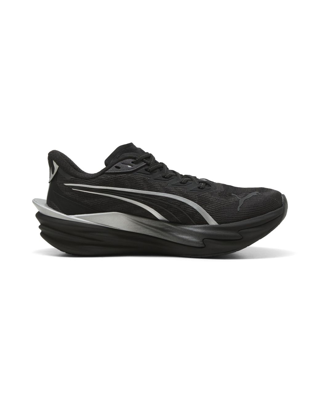 PUMA Black Deviate Nitro 4 Brightstride Road Running Shoes