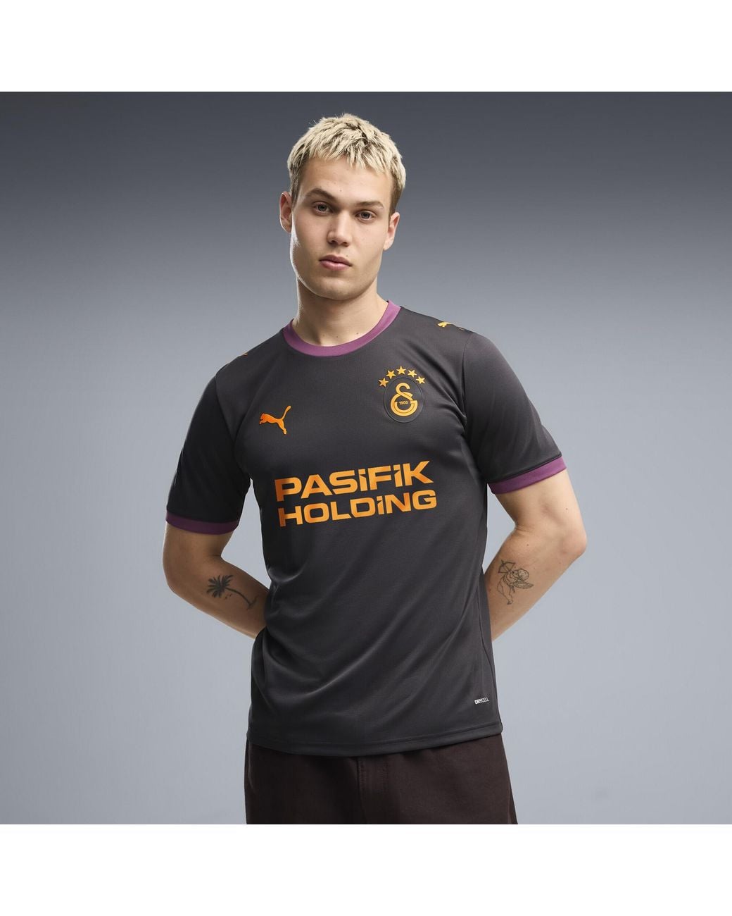 PUMA Black Galatasaray S.K. 26/27 Away Jersey for men