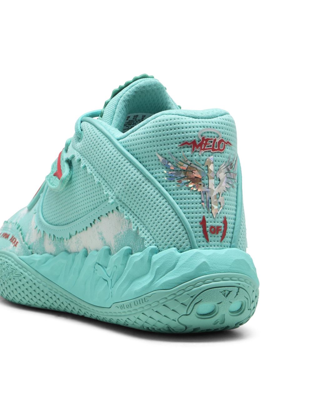 PUMA Green Mb.05 Melo World Basketball Shoes