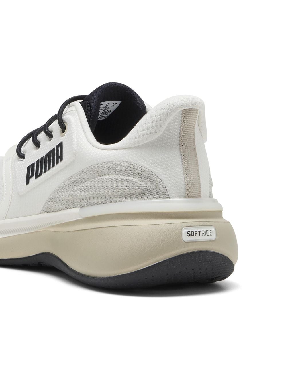 PUMA White Softride Exo Shift Sneakers for men
