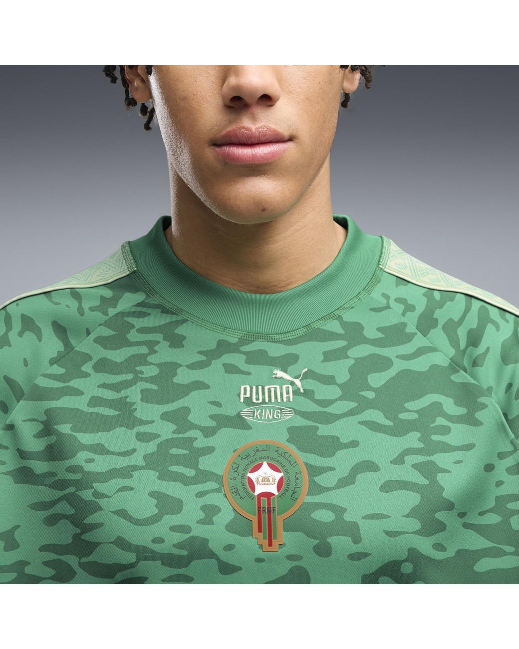PUMA Green X Morocco X Salehe Bembury King Jersey for men