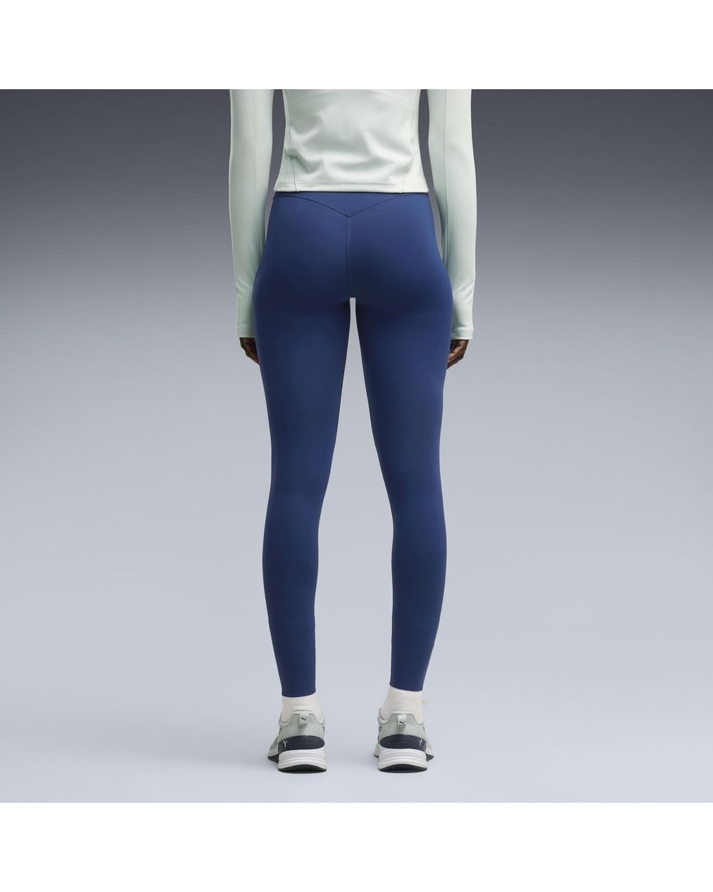 PUMA Blue Shapeluxe High-Waist Training Tights
