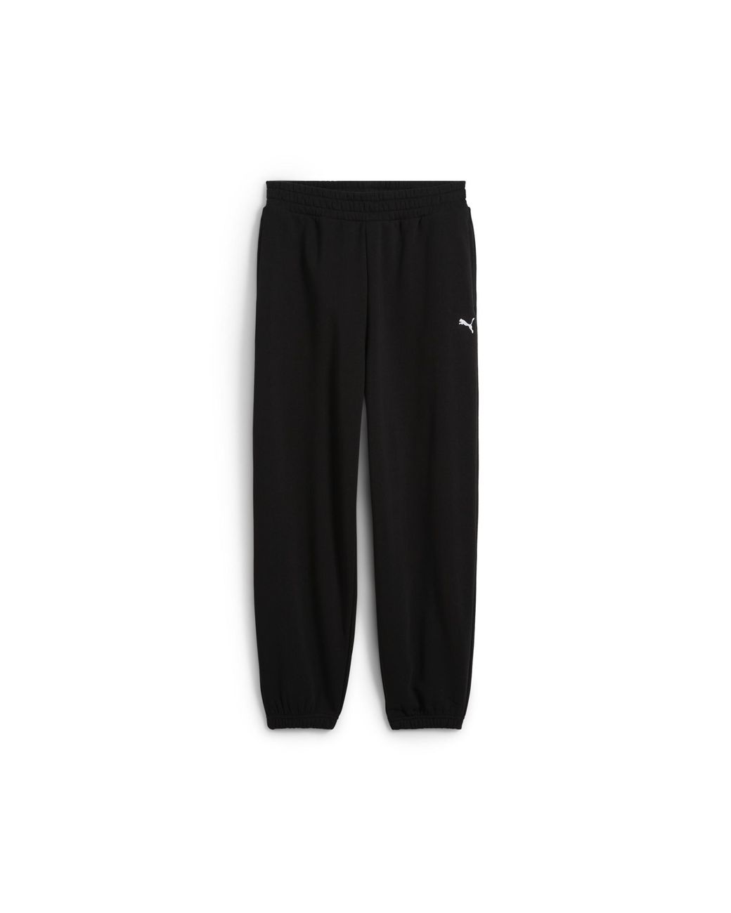 PUMA Black Wardrobe Essentials Relaxed Sweatpants