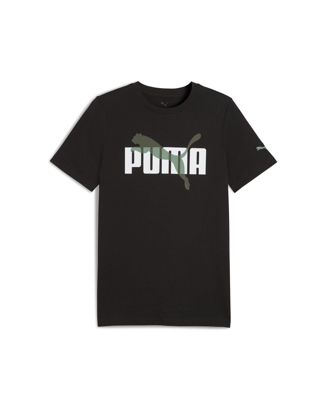 PUMA Black Intersect T-Shirt for men