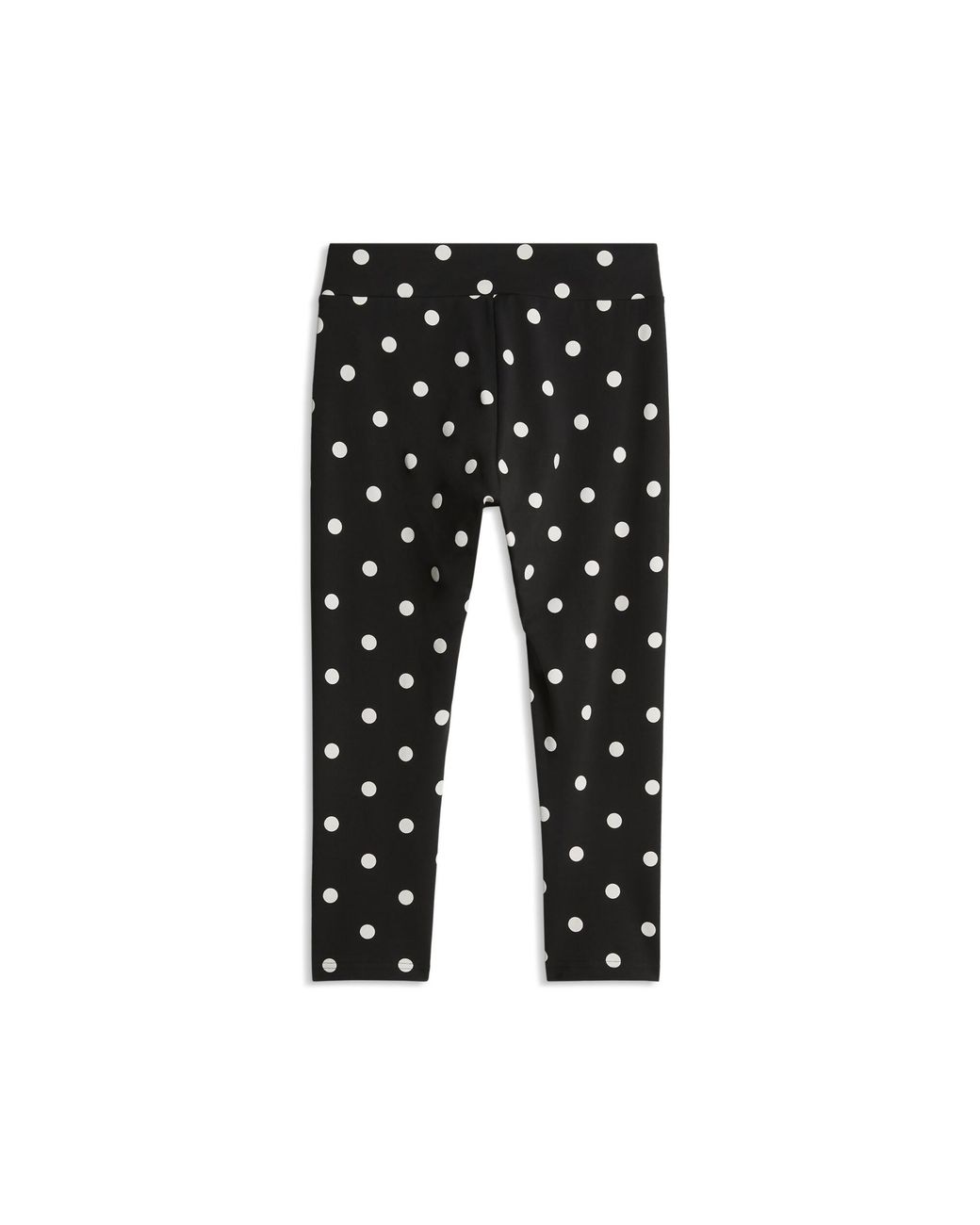 PUMA Black Polka-Dot Capri Leggings