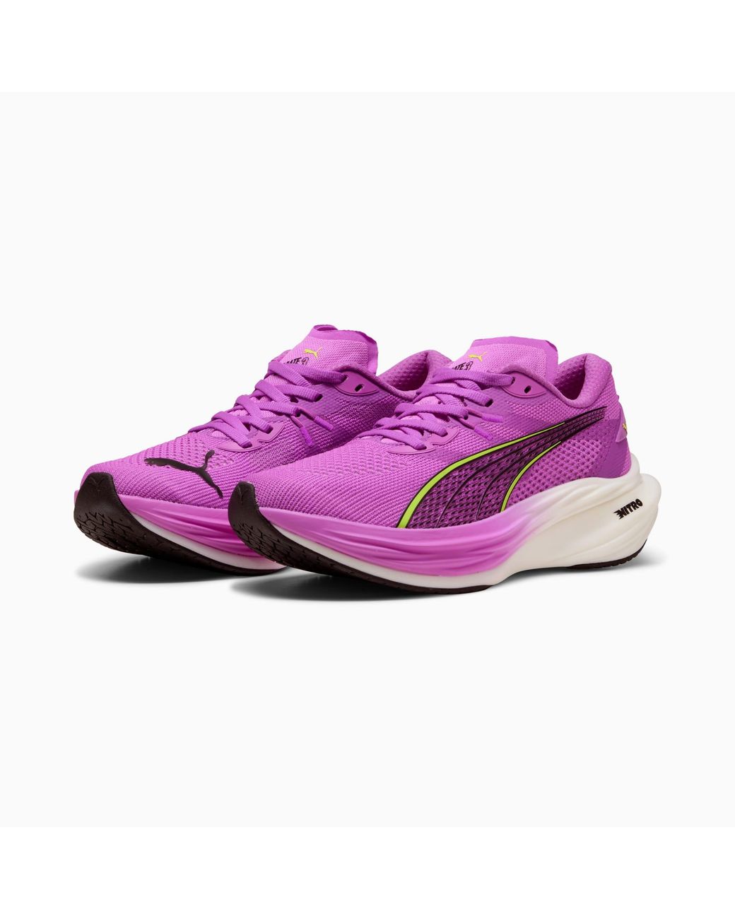 PUMA Deviate Nitrotm 3 Hardloopschoenen in het Purple