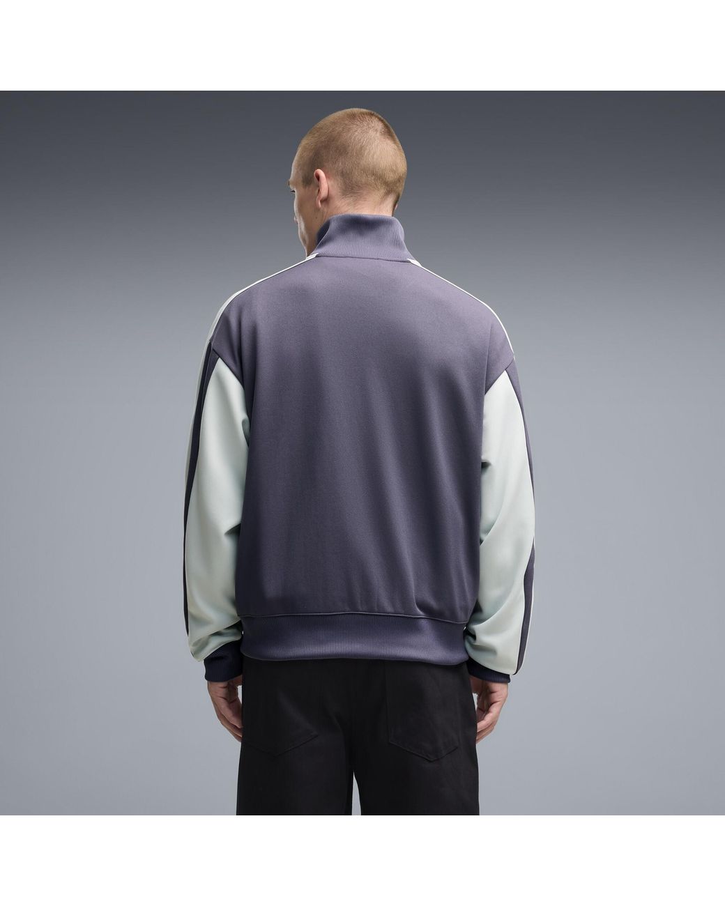 PUMA Blue T7 Love Of The Cat Relaxed Track Jacket for men