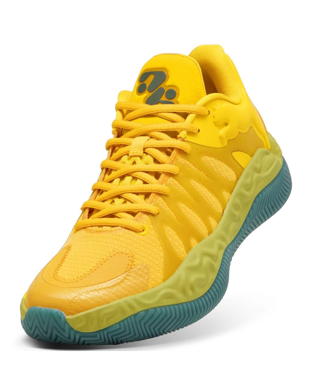 PUMA Yellow Hali 1 Basketball Shoes for men