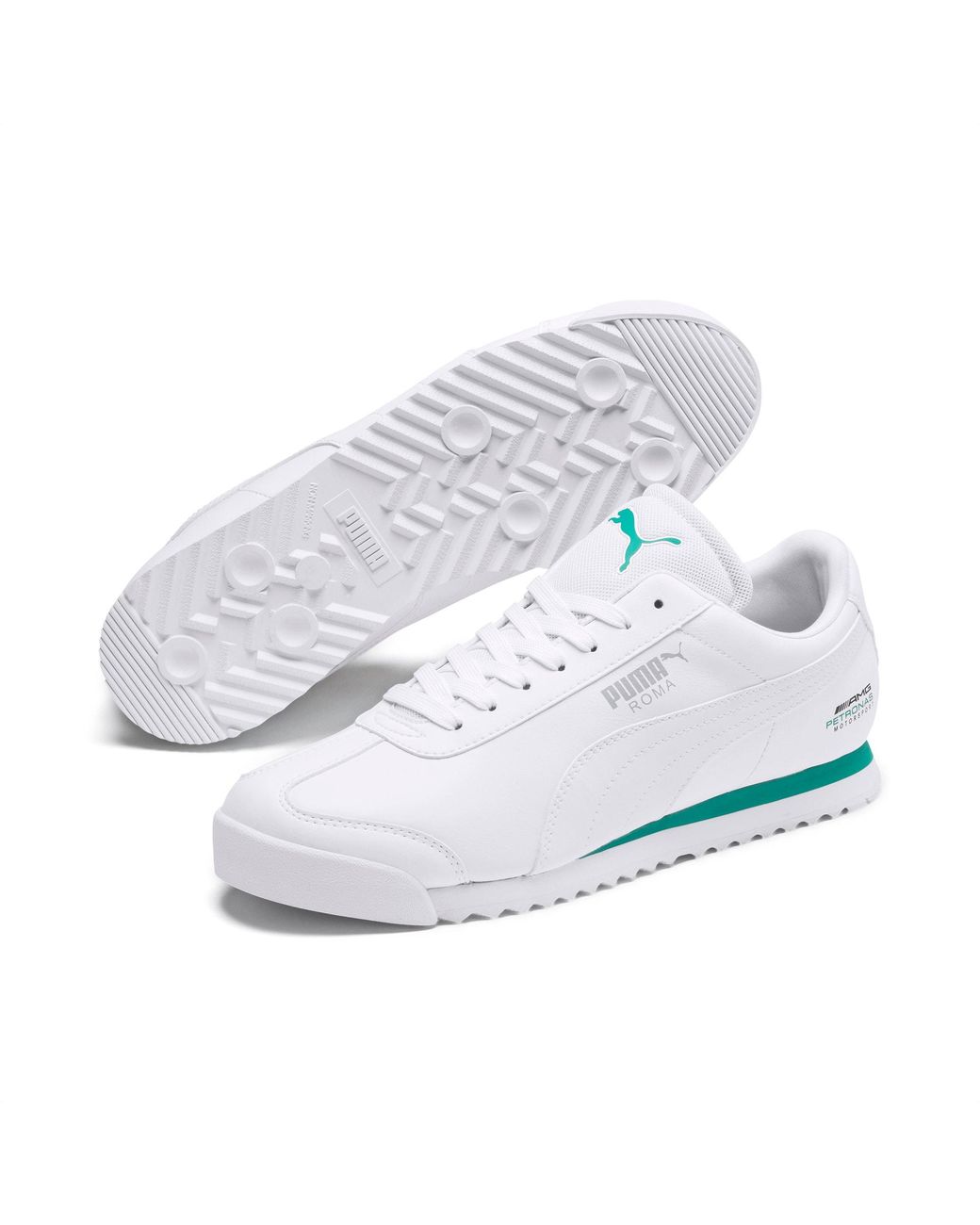 PUMA Mercedes Amg Petronas Roma Men's Sneakers in White for Men | Lyst