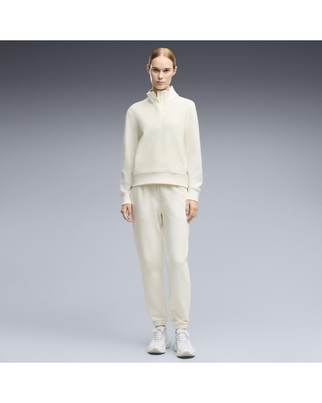 PUMA White Boulder Half-Zip Golf Jacket