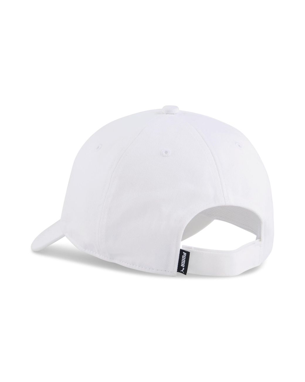 PUMA White ESS No. 1 Logo Patch Baseballcap
