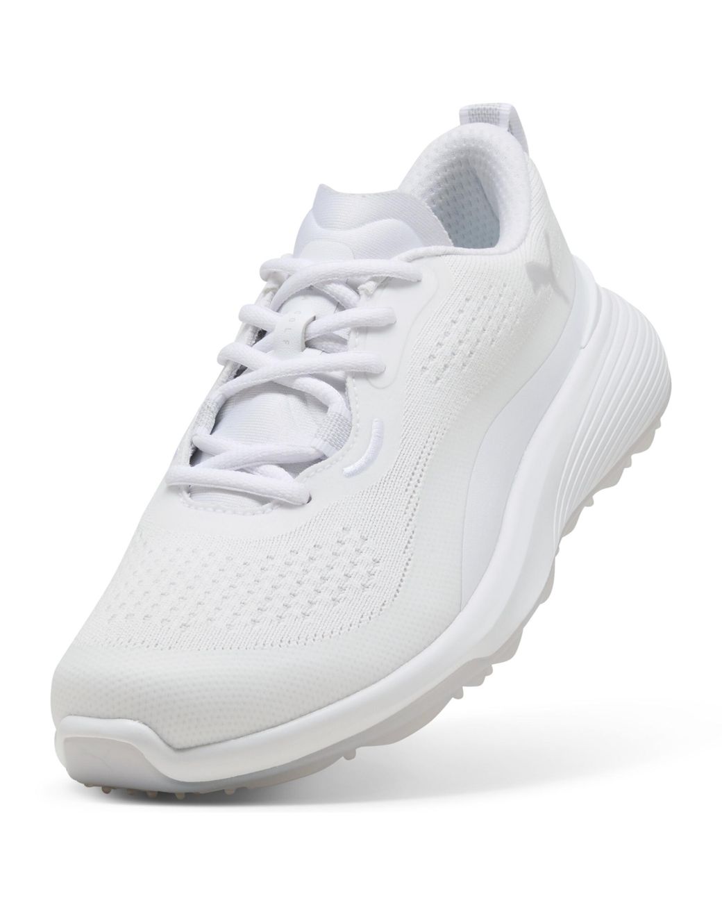 PUMA White Gruve Sport Golf Shoes