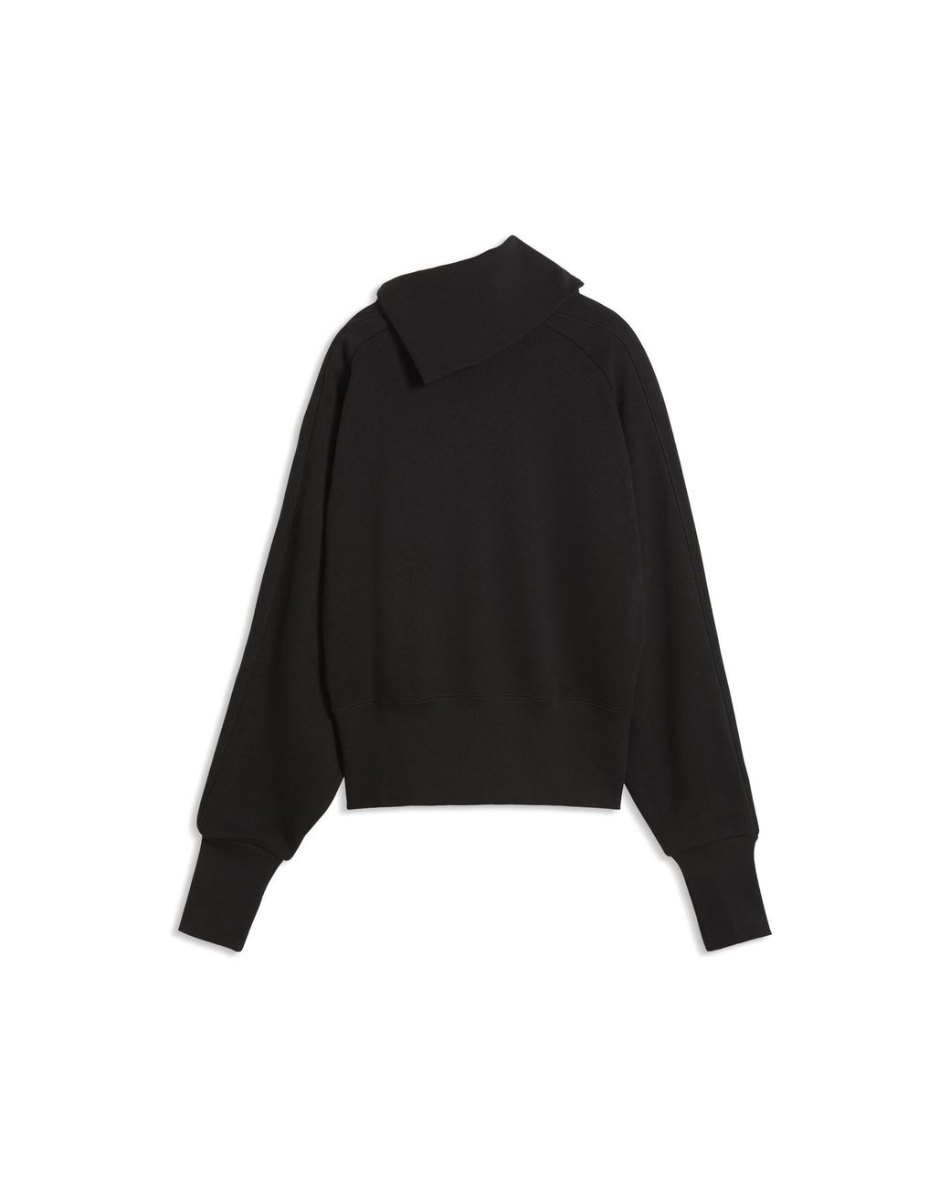 PUMA Black T7 Asymmetrical Zip Sweatshirt