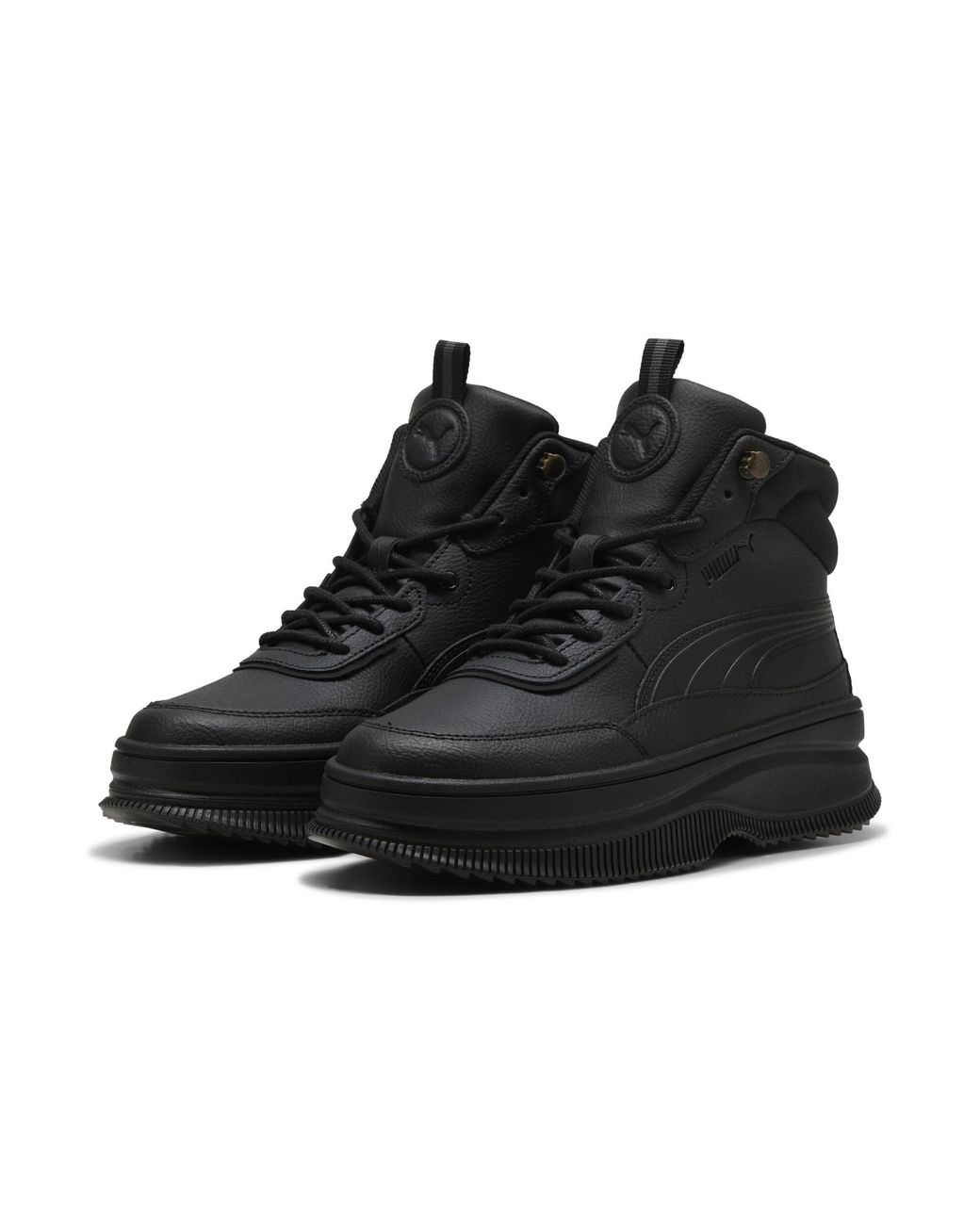 PUMA Black Mayra Leather Boots