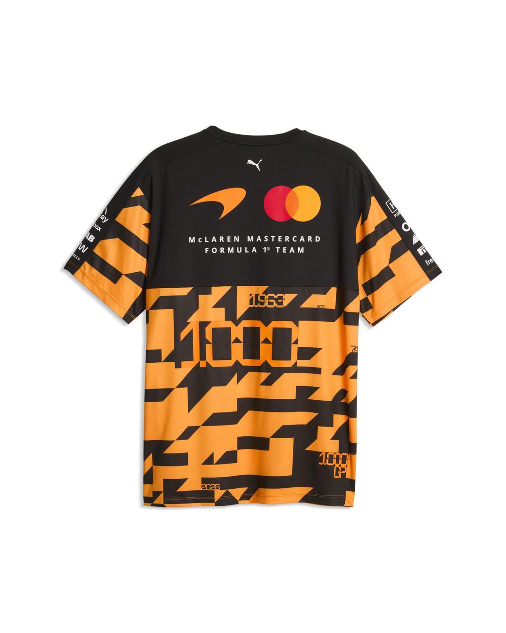 PUMA Orange Mclaren Mastercard F1 Team Replica T-Shirt for men