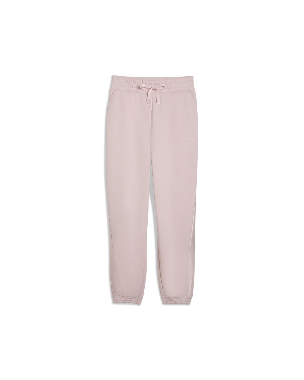 PUMA Pink Essentials Satin Joggers Pant