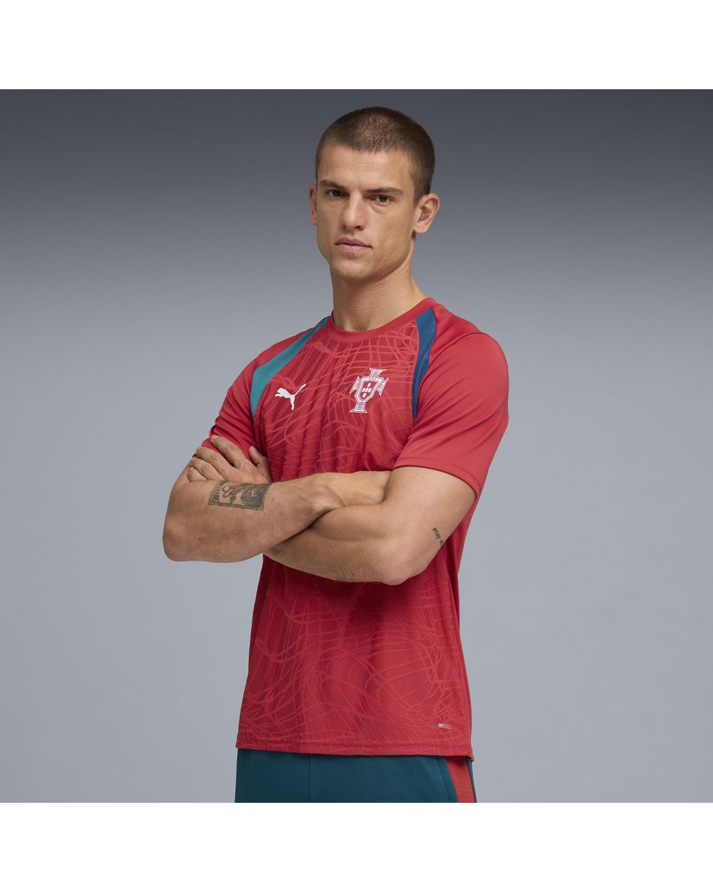 PUMA Blue Portugal Slim Training Jersey for men