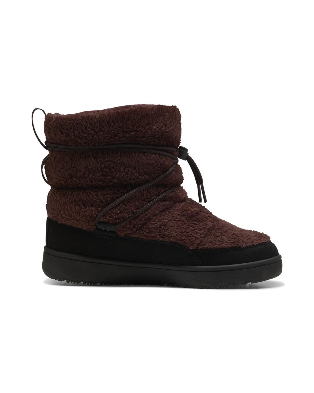 PUMA Black Snowbae Suede Boots