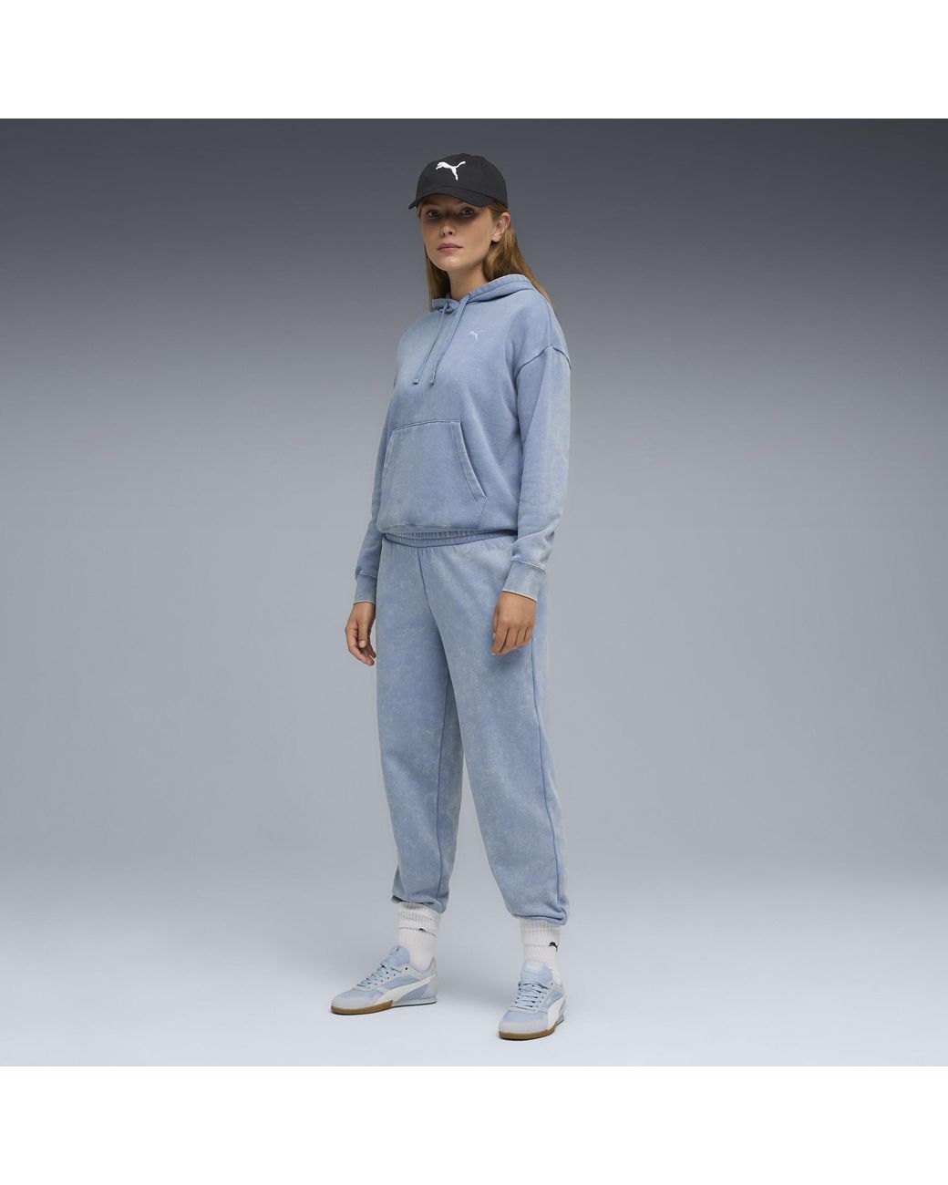 PUMA Blue Ess Elevated Wash Sweatpants