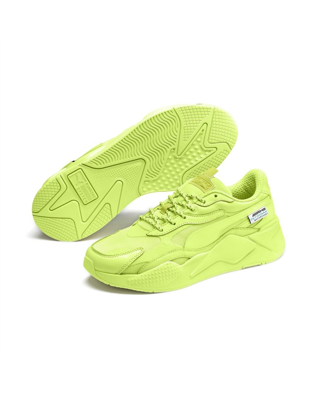 PUMA Synthetic Mercedes Amg Petronas Rs-x3 Sneakers in Green for Men | Lyst