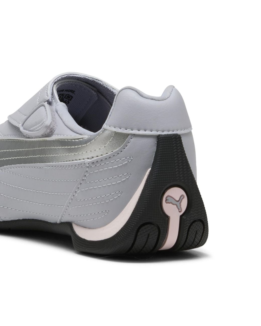 PUMA White Slipcat Metallic Sneakers