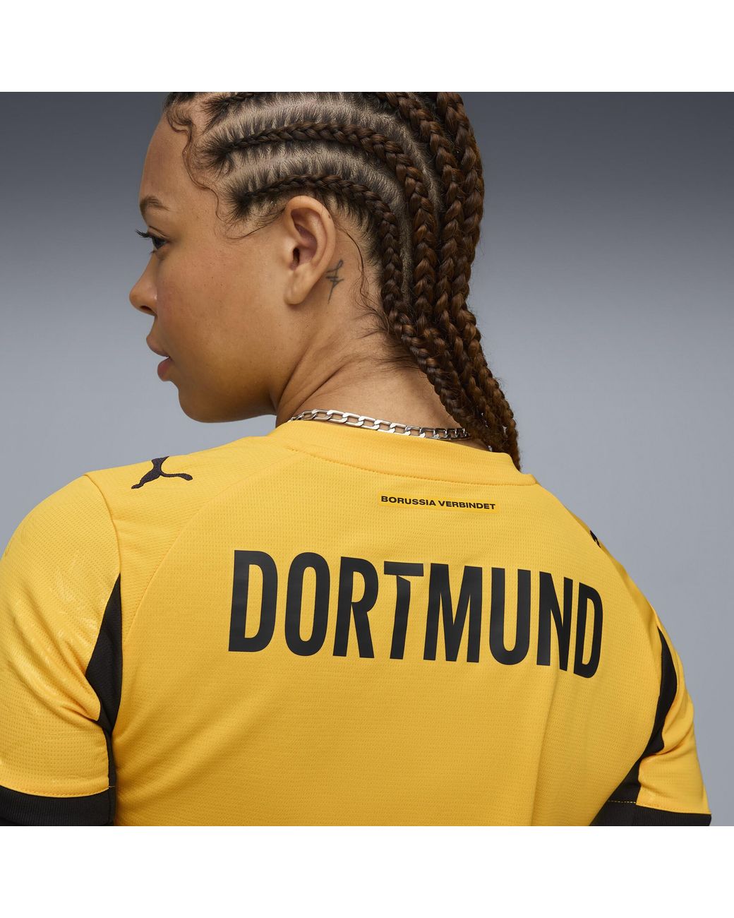 PUMA Yellow Borussia Dortmund 25/26 Cup Jersey