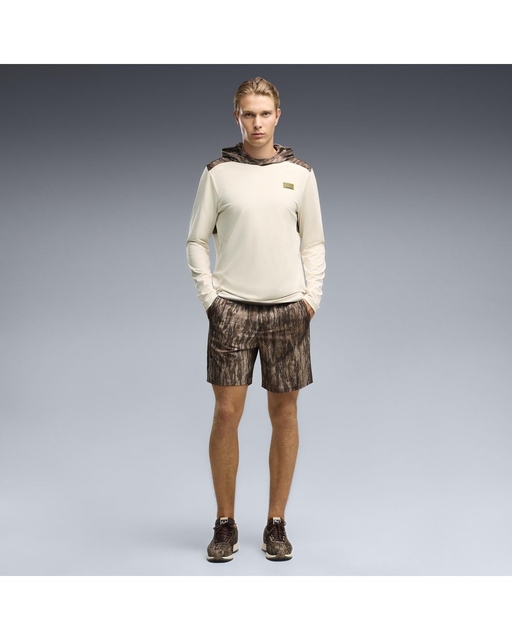 PUMA Natural X Realtree Cloudspun Tech Golf Hoodie for men