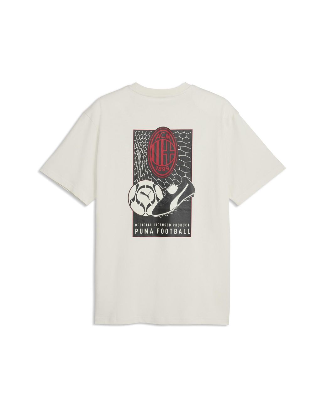 PUMA White Ac Milan Ftblculture Relaxed T-Shirt for men