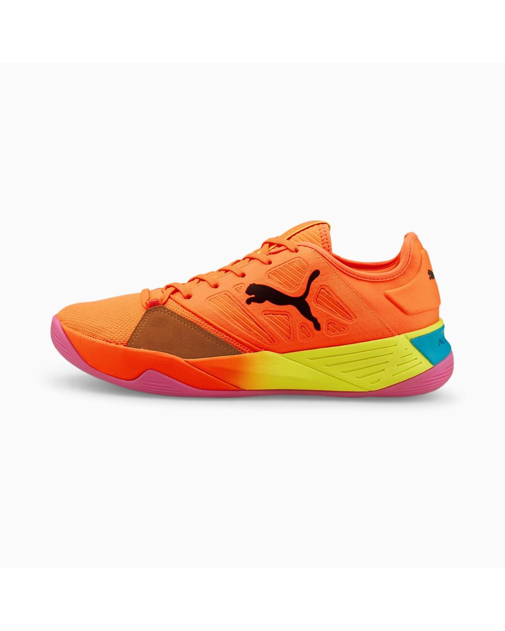 Chaussures De Handball Accelerate Turbo Nitro PUMA en coloris Orange | Lyst